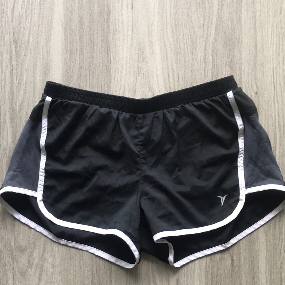 Black workout shorts